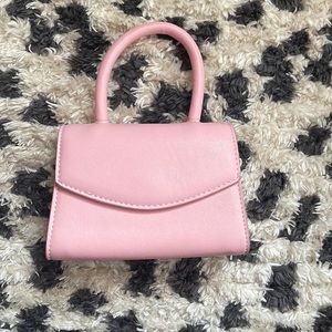 Mini pink purse